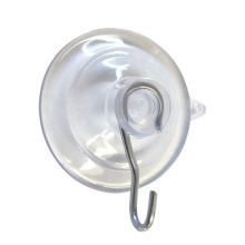 Custom Transparent 45mm PVC Suction Cup with Hook